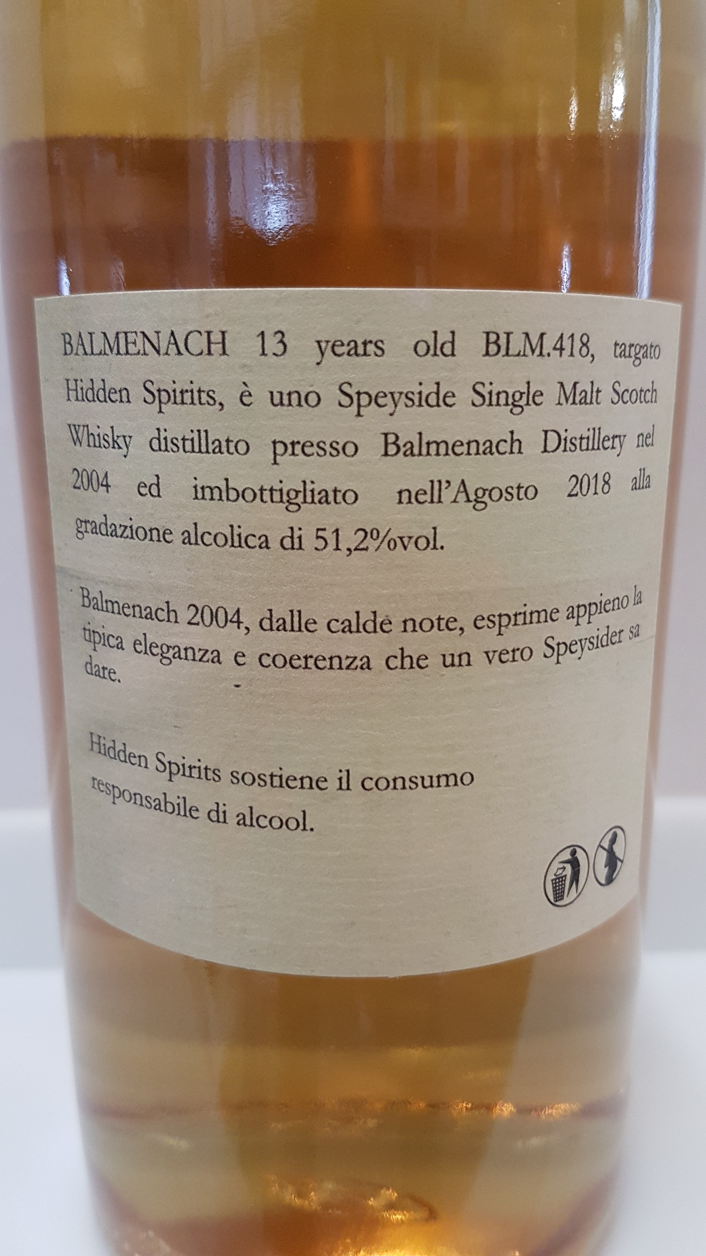 Balmenach 13y - Hidden Spirits