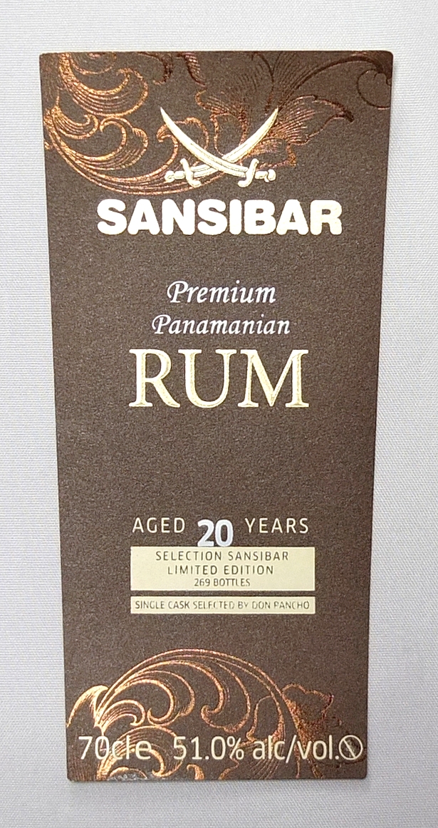 Panama 20y - Sansibar Classic Label