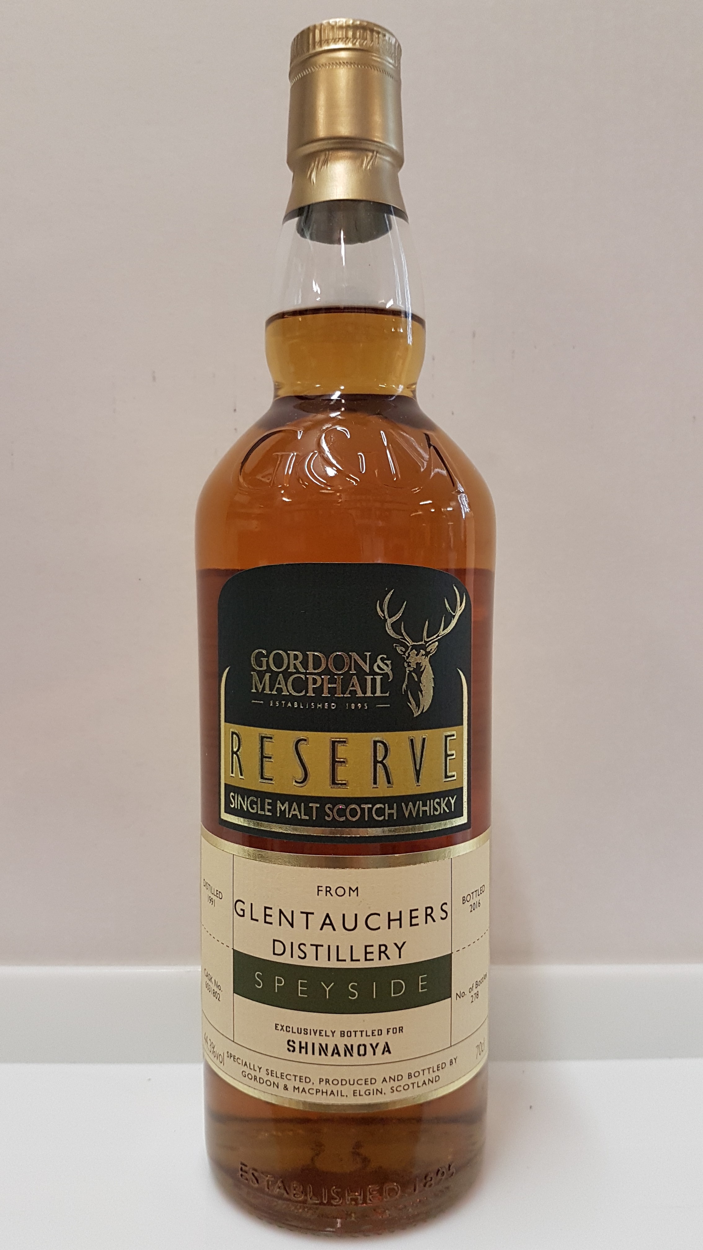 Glentauchers 24y - Shinanoya