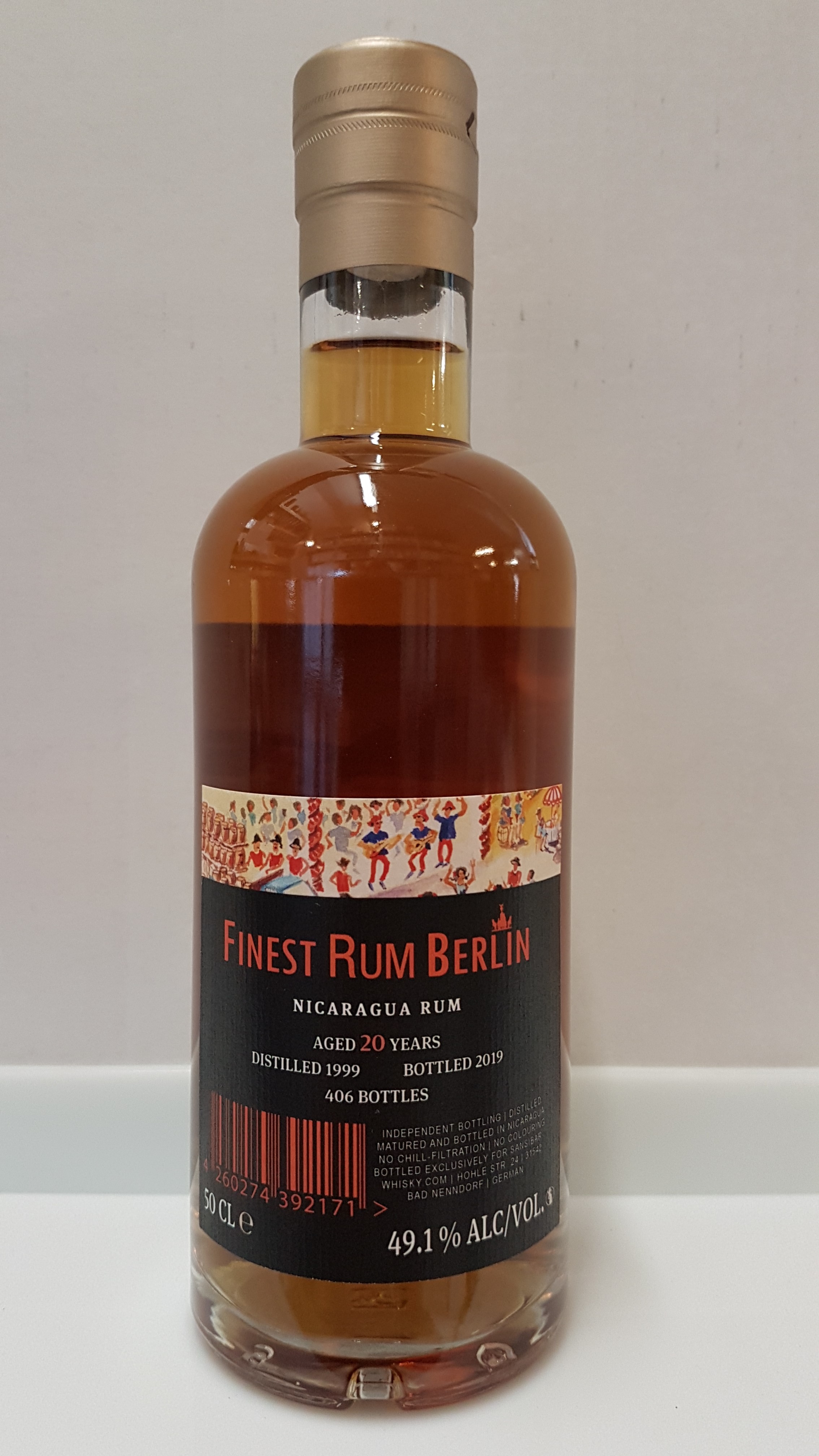 Nicaragua Rum 20y - Finest Rum Berlin
