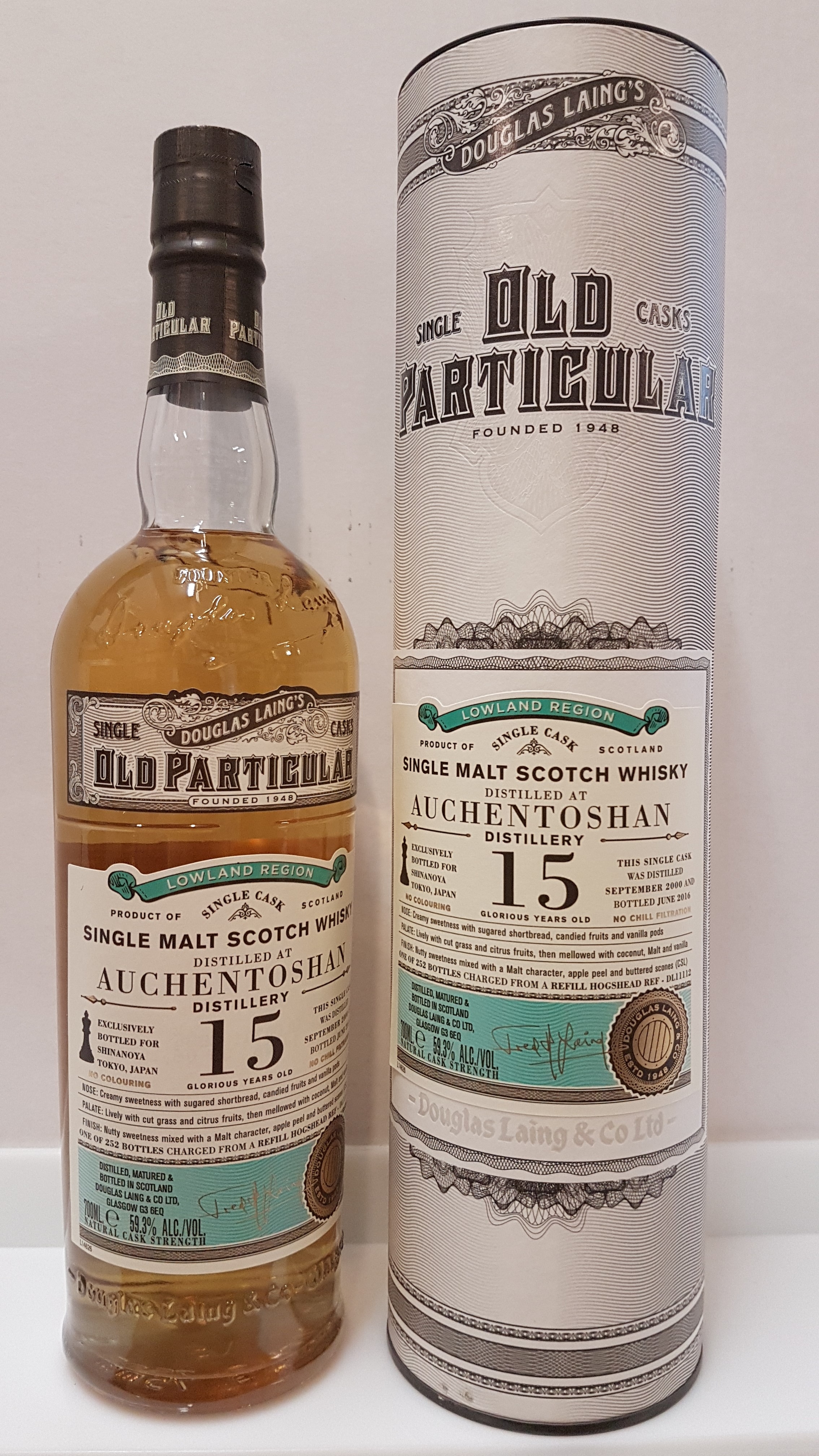 Auchentoshan 15y - Shinanoya