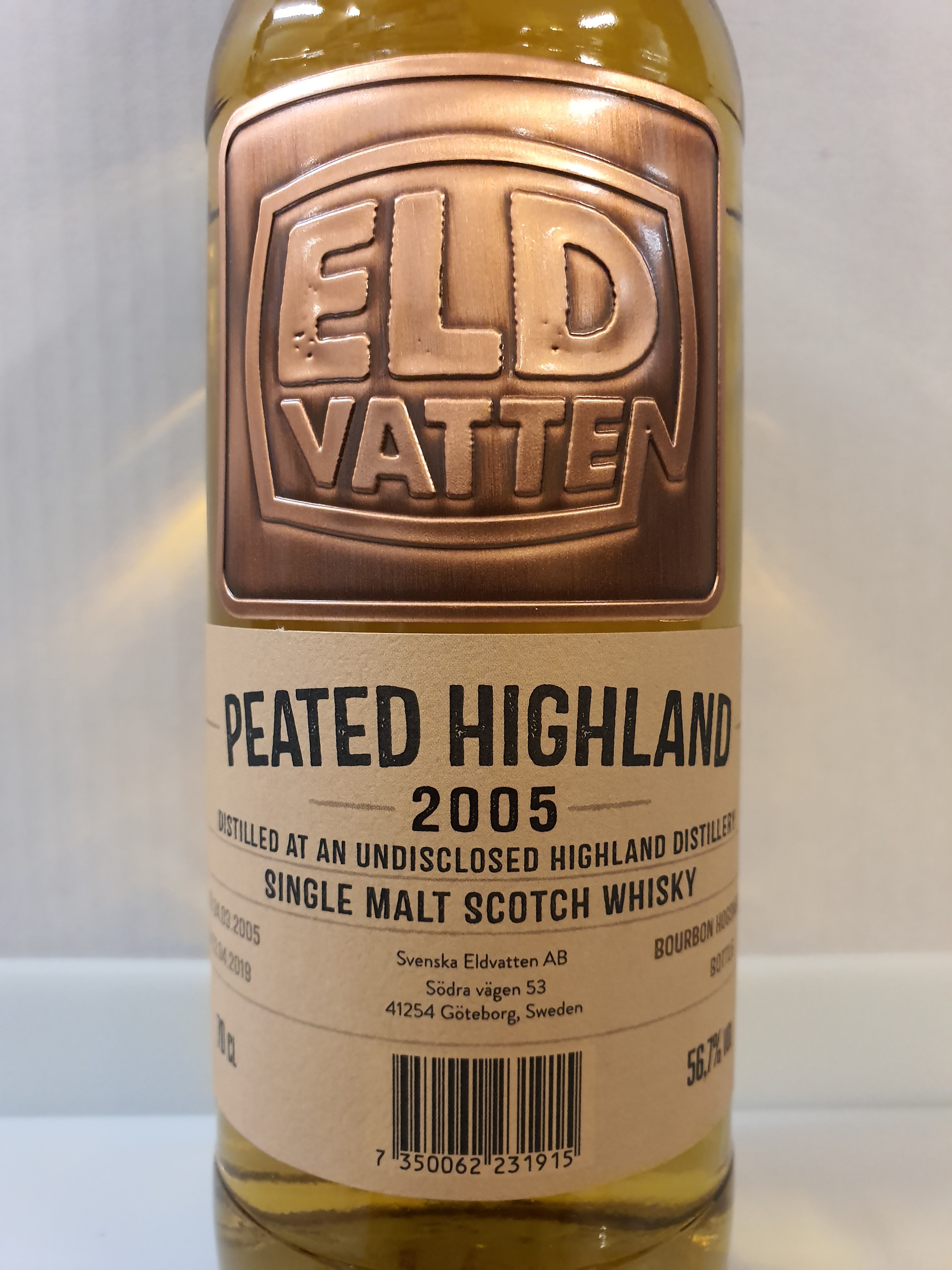 Peated Highland 14y - Eldvatten