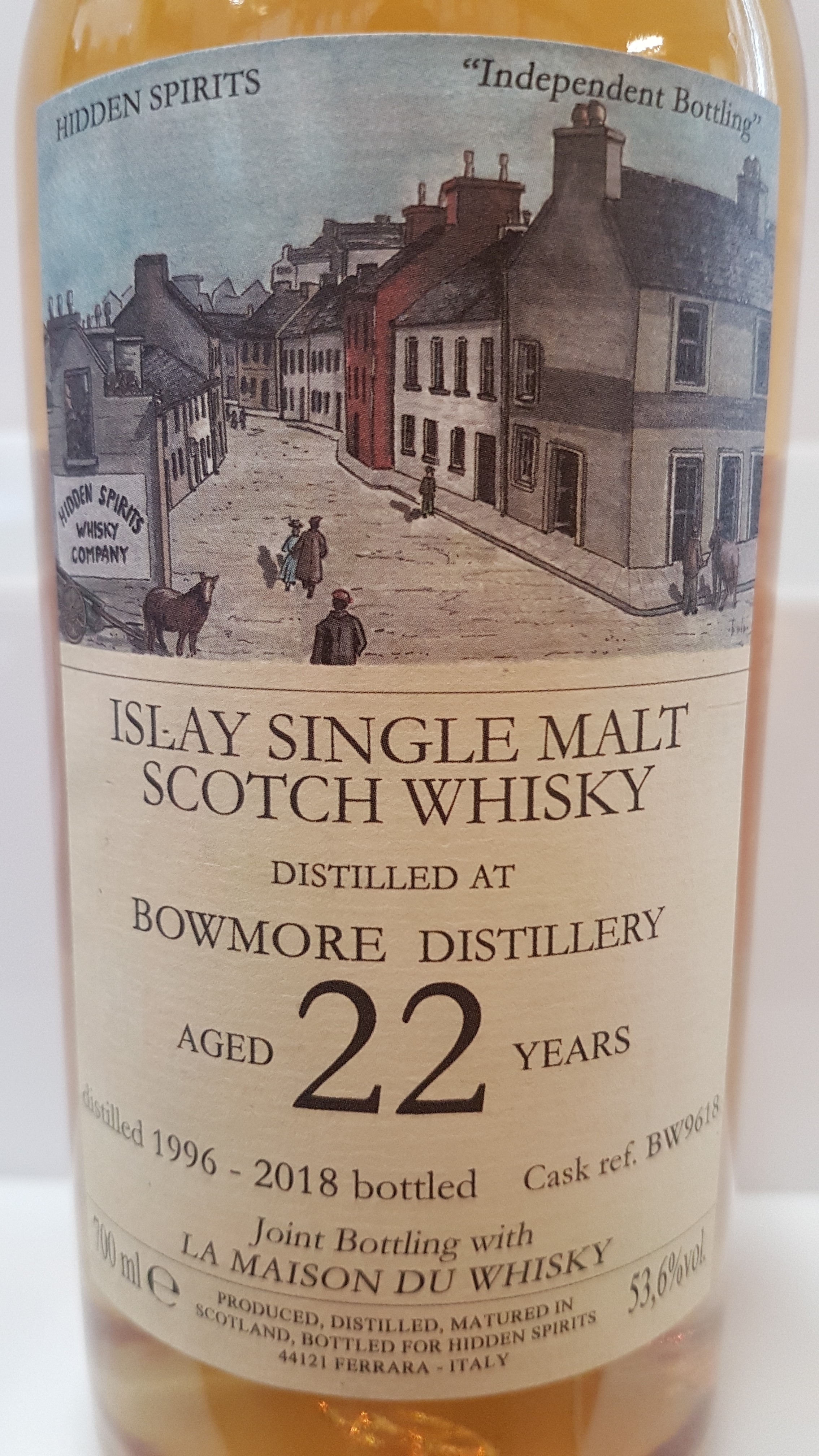 Bowmore 22y - Hidden Spirits