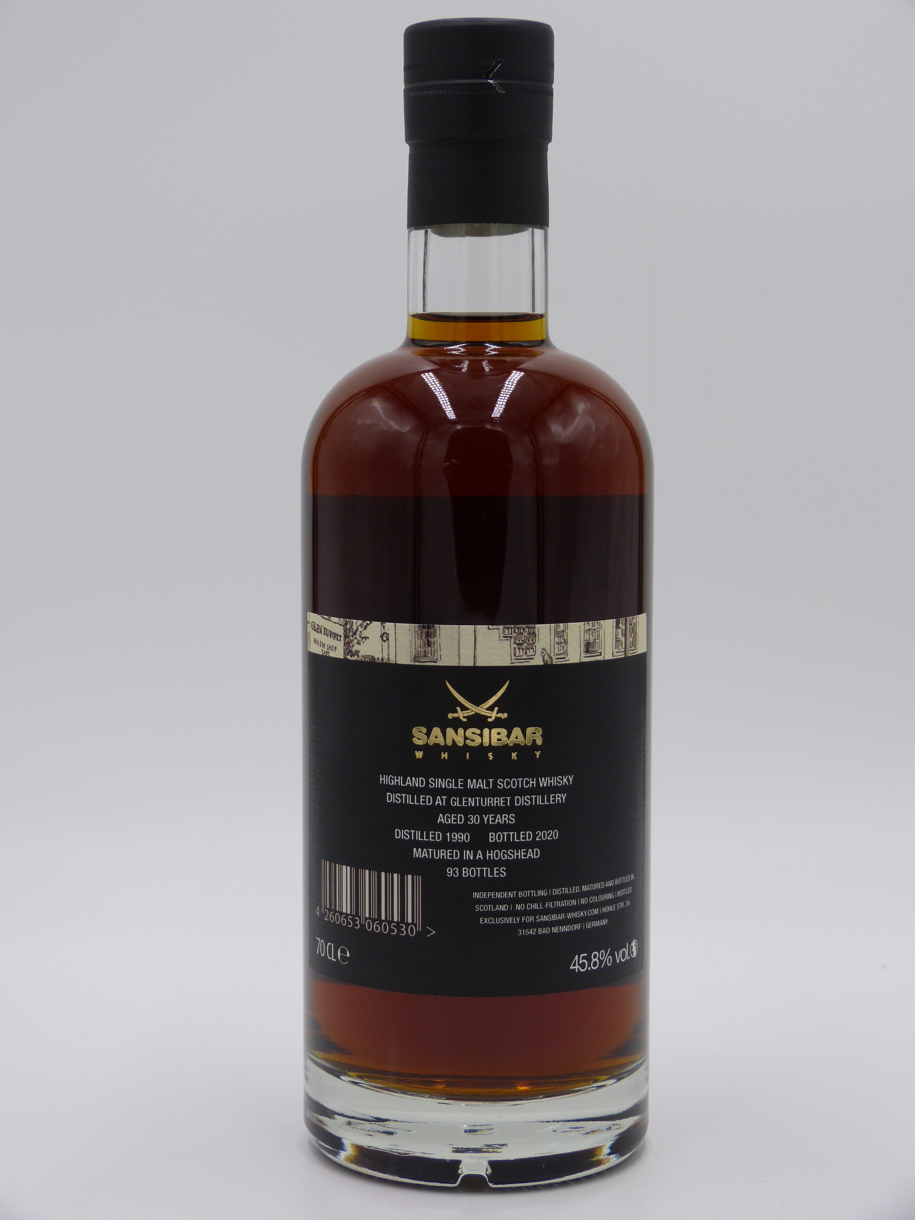 Glenturret 30y - 10th Anniversary Bottling by Sansibar Whisky