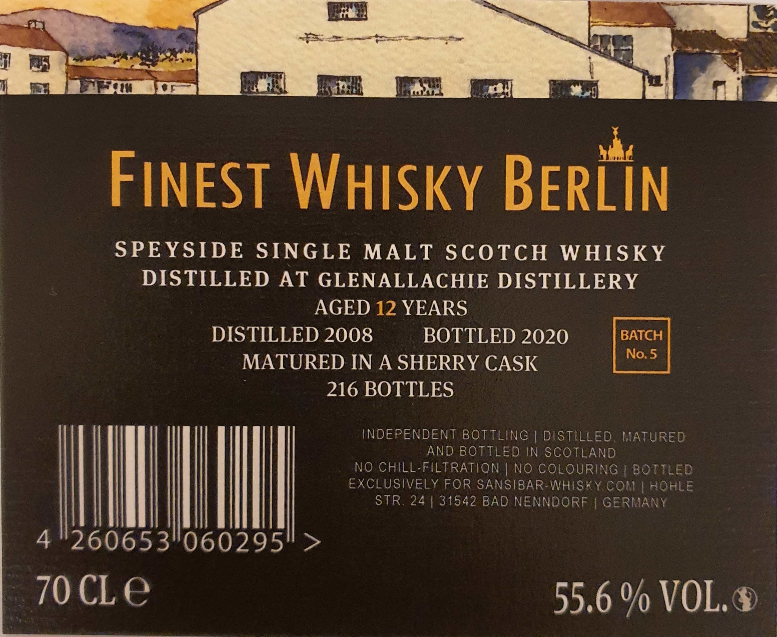Glenallachie 12y - Finest Whisky Berlin Batch 5