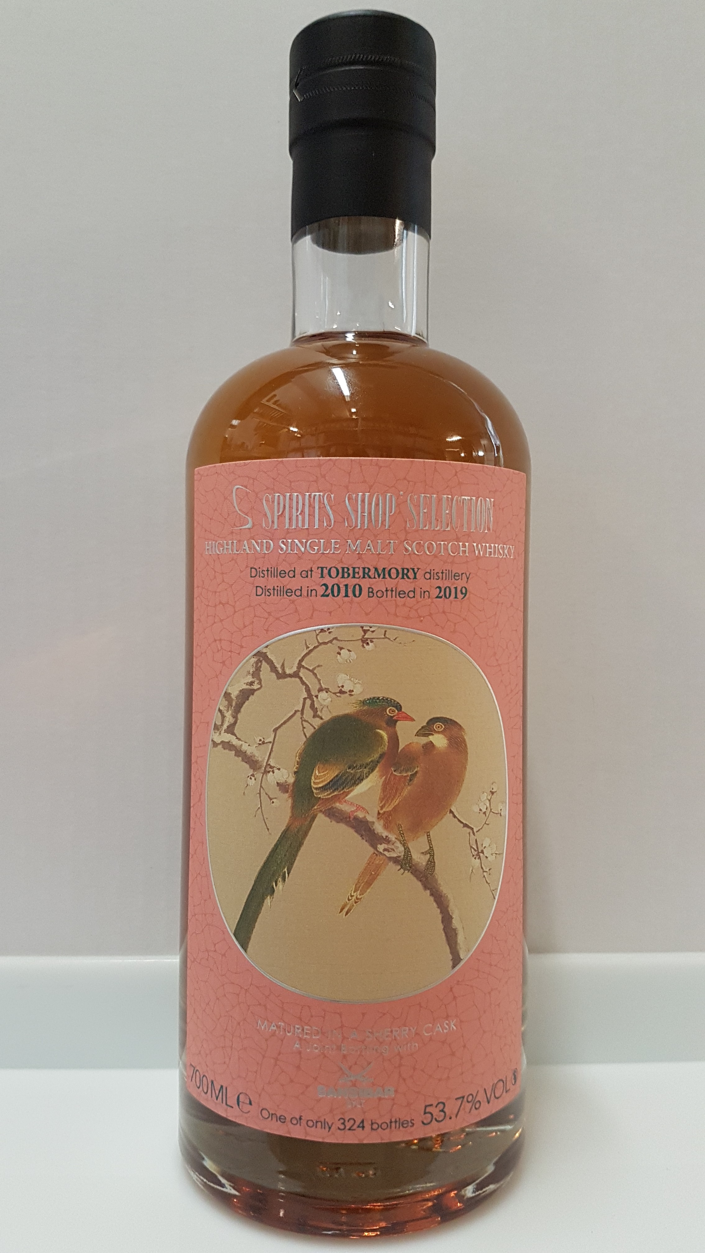 Tobermory 8y - Chinese Birds Label